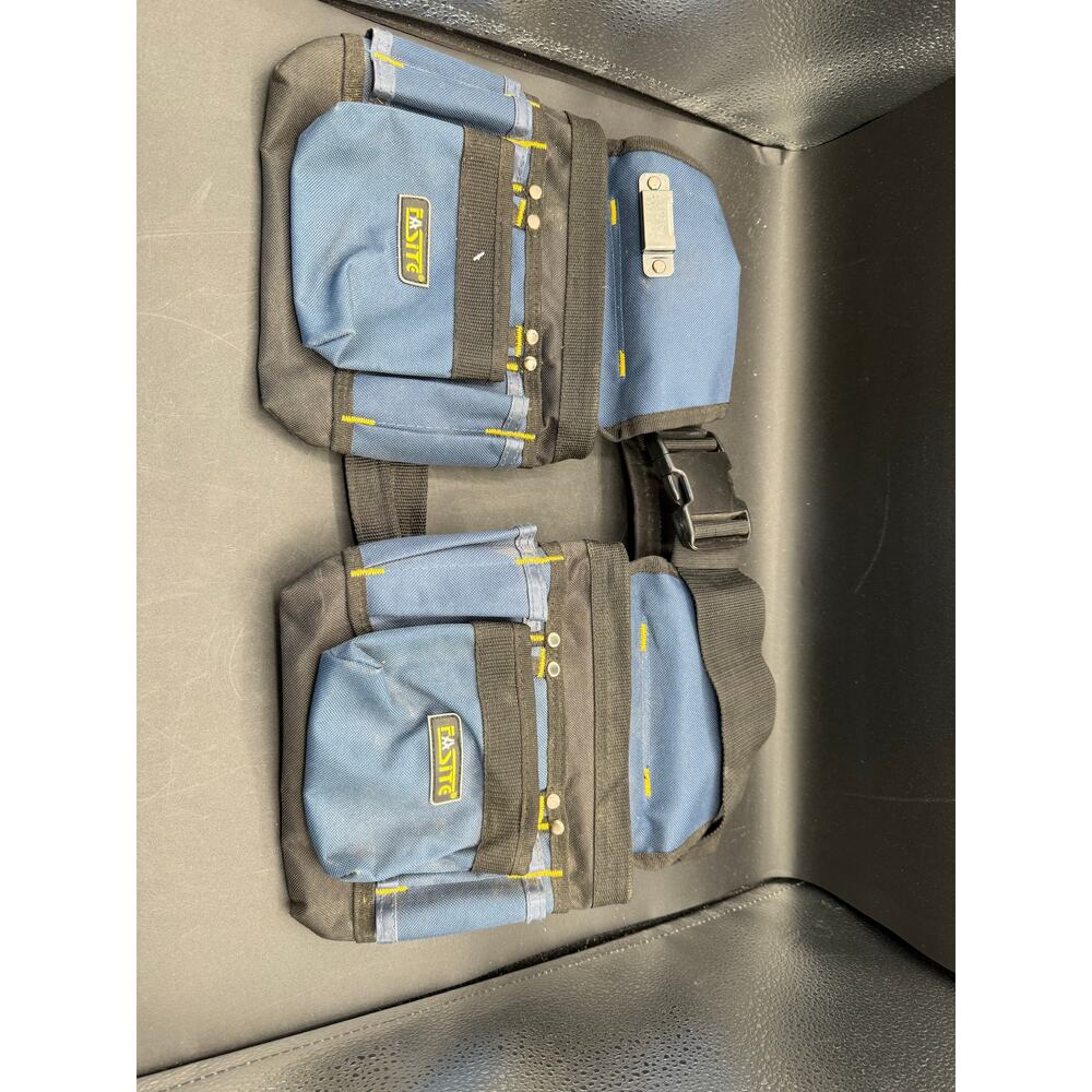 FASITE PTN012A 32-Pocket 2-Pouch Utility Tool Belt Bag